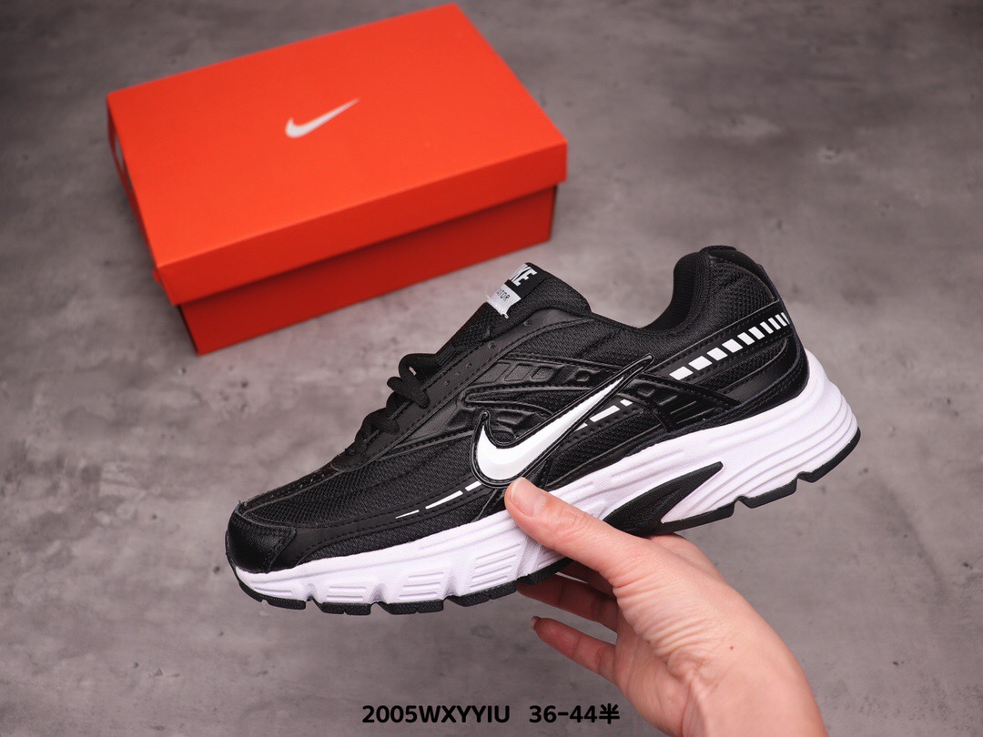 2020 Men Nike Initiator Running Shoes Black White